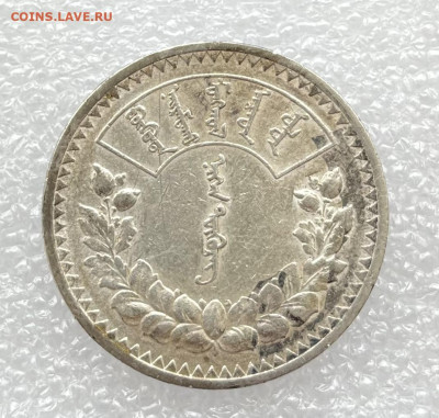 1 тугрик 1925 Монголия - IMG_9463