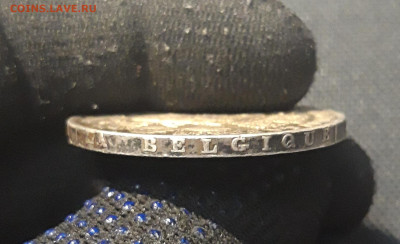 БЕЛЬГИЯ 5 франков 1874 года Король Леопольд До 06.01 - 20251010_221316