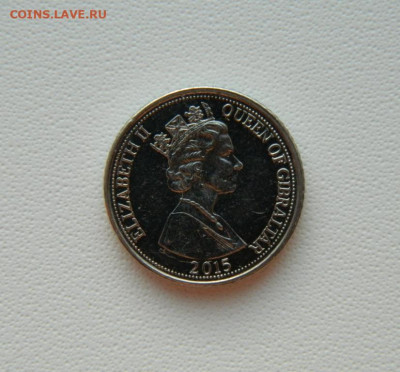 Гибралтар 5 пенсов 2015 г. С рубля! до 06.01.26 - DSCN0209.JPG