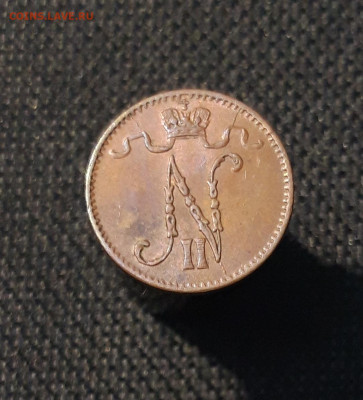 Николай II 1 пенни 1915 года РУССКАЯ ФИНЛЯНДИЯ До 08.01 - 20250819_215603