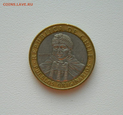 Чили 100 песо 2011 г. (БИМ) С рубля! до 08.01.26 - DSCN0224.JPG
