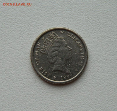 Остров Мэн 5 пенсов 1990 г. (Парусник) С рубля! до 08.01.26 - DSCN0301.JPG