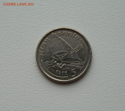 Остров Мэн 5 пенсов 1990 г. (Парусник) С рубля! до 08.01.26 - DSCN0302.JPG