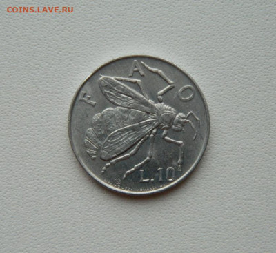 Сан-Марино 10 лир 1974 г.(ФАО) Фауна С рубля! до 08.01.26 - DSCN0309.JPG