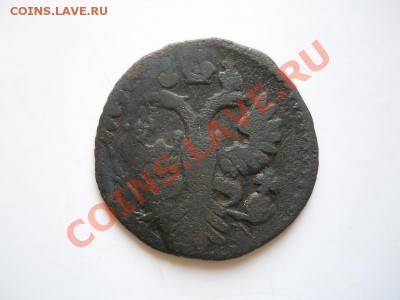 Полушка 1731 Года. Перечекан С Крестовой Копейки. - 15.JPG