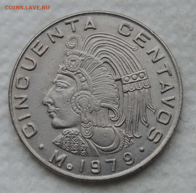 Мексика 50 сентаво 1979 до 11.01.2026 - Мексика 50 сентаво 79.JPG
