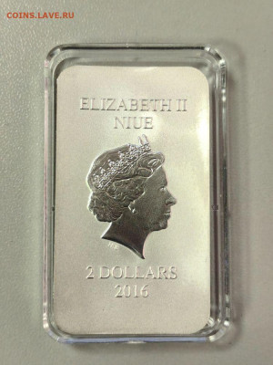 2дол 2016 Ниуэ Икона Ксения Петербургская, Ag999, до 11.01 - Ф 2016-2 Ксения Петербургская-3