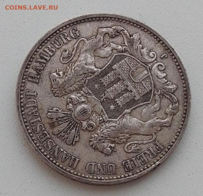 Германия, 3 марки 1909 до 10.01.26 в 22.00. - IMG_20260106_090904