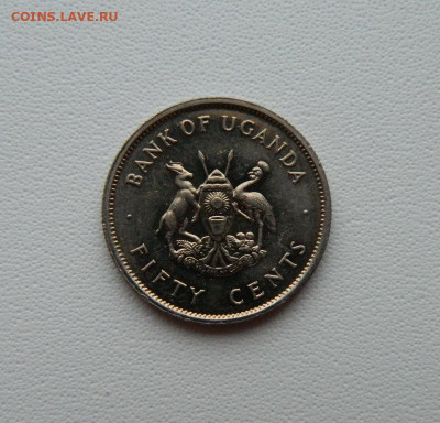 Уганда 50 центов 1976 г. (Фауна) С рубля!  до 12.01.26 - DSCN0365.JPG