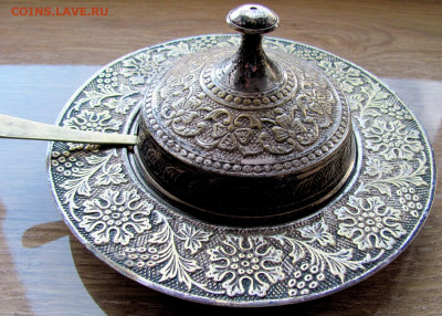 Икорница времен СССР, латунь. До 11.01.26 - 2.JPG