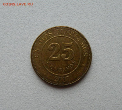 Никарагуа 25 сентаво 2007 г. С рубля! до 12.01.26 - DSCN0347.JPG