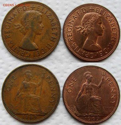 Великобритания, 1910-1967 (17 монет). До 11.01.26 - 2