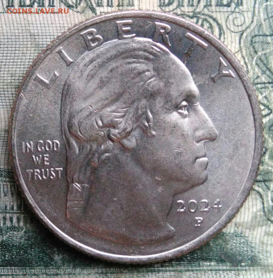 США 25 центов 2024 года до 12.01.2026 - IMG_20251210_221102