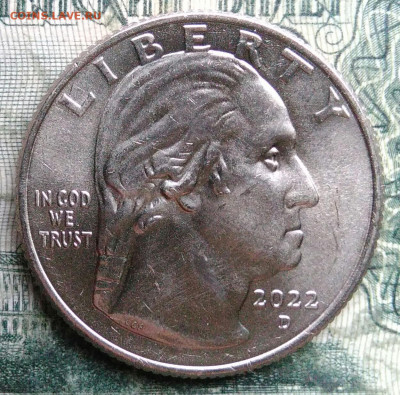 США 25 центов 2022 года до 12.01.2026 - IMG_20251210_221327