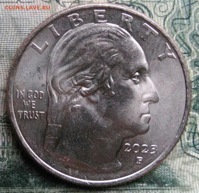 США 25 центов 2023 года до 12.01.2026 - IMG_20251210_221358