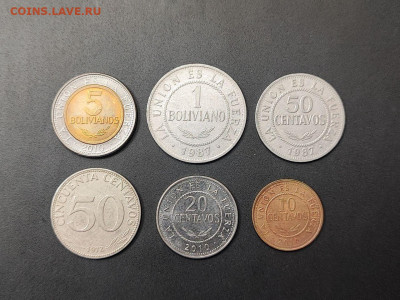 Боливия 6 монет до 12 января 2026 года в 22.00 - photo_2026-01-04_17-46-47