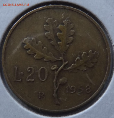 20 лир Италия 1958г. до 11.01. в 22:00мск. - DSC02586.JPG