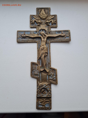 Старинный рамочный крест. Эмаль. до 10.01. - 20250206_162356