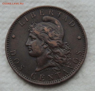 Аргентина 2 сентаво 1891 до 11.01.2026 - Аргентина 2 сентаво 1891.JPG