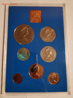 Великобритания набор годовой 1970 и 1972 - IMG_20211123_164308