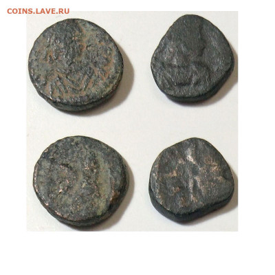 Византия. Два пентануммия Антиохии 6в. до 15.01.26 в 22-10 - 5нум2штАнт