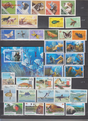 Марки мира Фауна 1 чистые по фиксу - 6-0