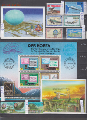 Марки мира авиация 1 чистые по фиксу - 2-0