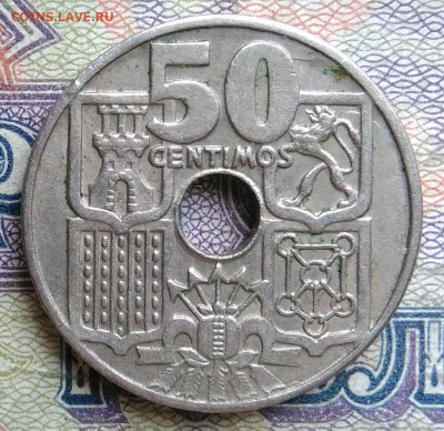 Испания 50 сентимо 1963 года до 12.01.2026 - IMG_20260110_002612