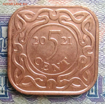 Суринам 5 центов 2021 года до 12.01.2026 - IMG_20260109_233556
