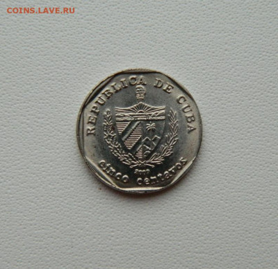 Куба 5 сентаво 2009 г. С рубля! до 15.01.26 - DSCN0446.JPG