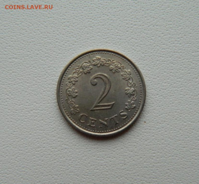 Мальта 2 цента 1972 г. С рубля! до 15.01.26 - DSCN0438.JPG