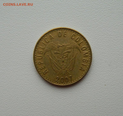 Колумбия 100 песо 2007 г. С рубля! до 15.01.26 - DSCN0406.JPG