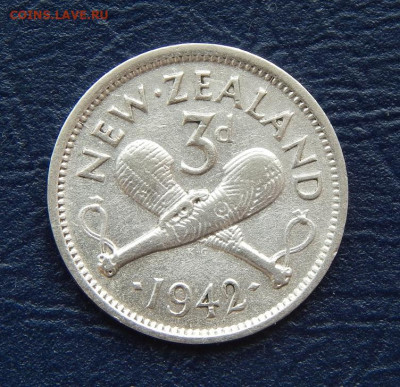 3 пенса 1942 года Новая Зеландия - DSCN1583.JPG