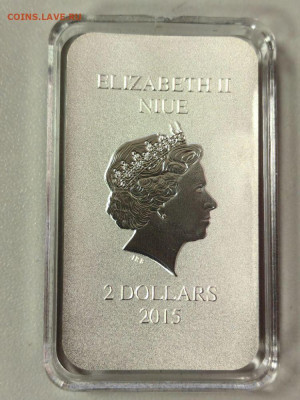 2дол 2015 Ниуэ. Икона.Св. Николай (Чудотворец), Ag999, до 18 - Ф Св.Николай (Чудотворец)-3