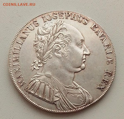 Бавария, 1 талер 1818 до 15.01.26 в 22.00. - IMG_20260112_132015