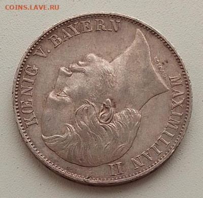 Бавария, 1 талер 1860 до 15.01.26 в 22.00. - IMG_20260112_132146