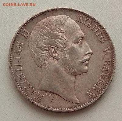 Бавария, 1 талер 1860 до 15.01.26 в 22.00. - IMG_20260112_132132