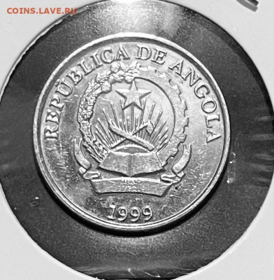 АНГОЛА  5 кванза 1999 г(РЕДКАЯ МОНЕТА)  15.01 в 22-00 МСК - FullSizeRender - 2026-01-12T145555.289