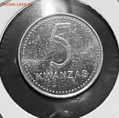 АНГОЛА  5 кванза 1999 г(РЕДКАЯ МОНЕТА)  15.01 в 22-00 МСК - FullSizeRender - 2026-01-12T145553.102