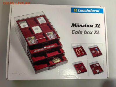 Кассета МВ XL 6 ячеек 86х86мм (новая)Leuchtturm, до 18.01 - ЯБ Кассета MB XL-1