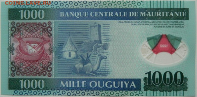 Мавритания 1000 угий 2014 г. (Полимер) до 18.01.26 - DSCN9351.JPG