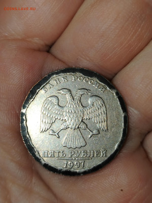 5 рублей брак канта - IMG_20260112_183918