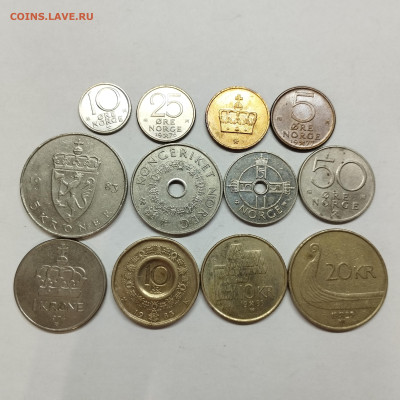 12 монет Норвегии, до 17.01.26г. - IMG_20260112_095613