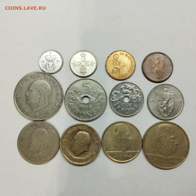 12 монет Норвегии, до 17.01.26г. - IMG_20260112_095537