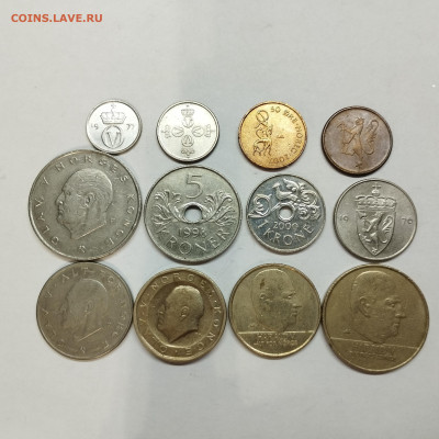 12 монет Норвегии, до 17.01.26г. - IMG_20260112_095535