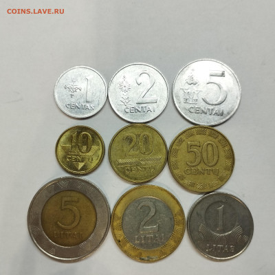 9 монет Литвы, до 17.01.26г. - IMG_20260112_094804