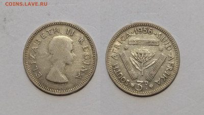 Британская Южная Африка 3 пенса 1956 г №2 - 15.01 - IMG_20260111_181455