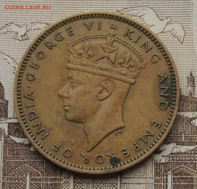 Ямайка ½ пенни 1945 до 18.01.2026 - Ямайка ½ пенни 45 .JPG