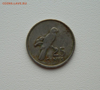Сейшельские острова 25 центов 1977г.(Фауна)С рубля! до 19.01 - DSCN0477.JPG