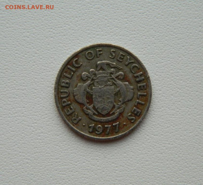 Сейшельские острова 25 центов 1977г.(Фауна)С рубля! до 19.01 - DSCN0478.JPG